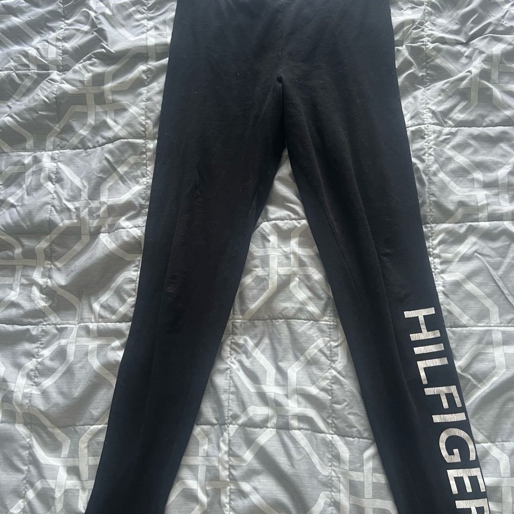 Tommy Hilfiger Black and White Leggings